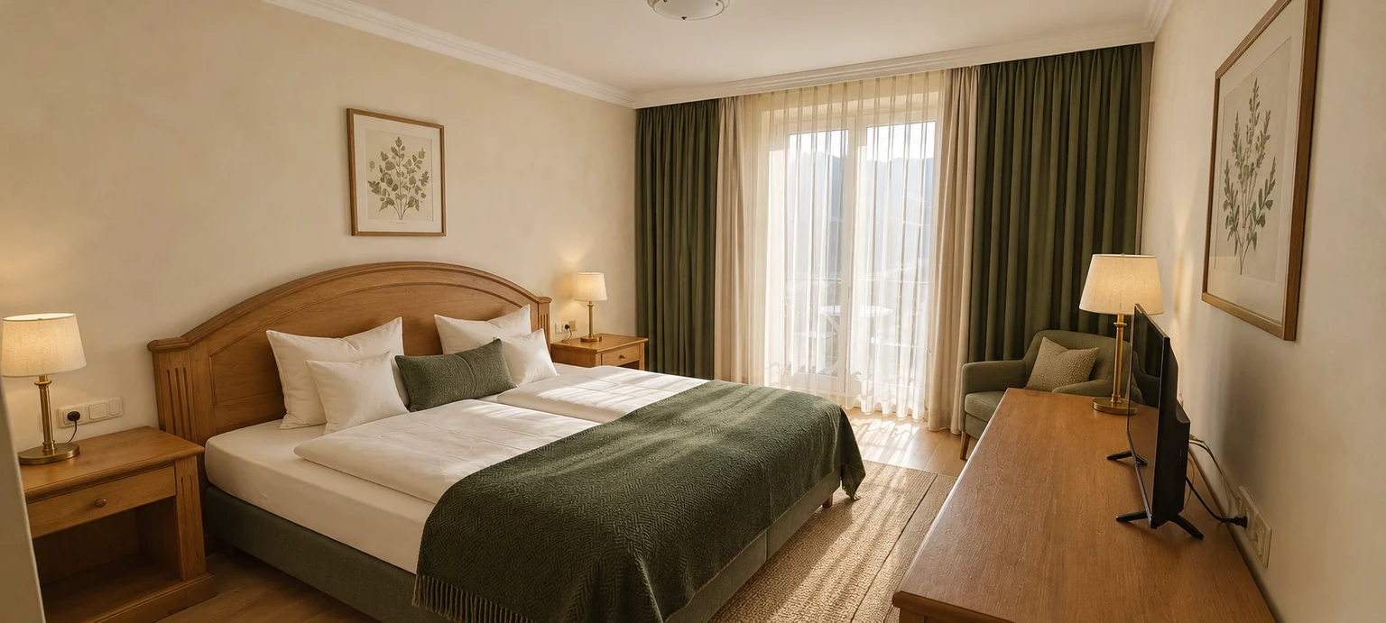 Gästezimmer im Gasthof Hirschanger